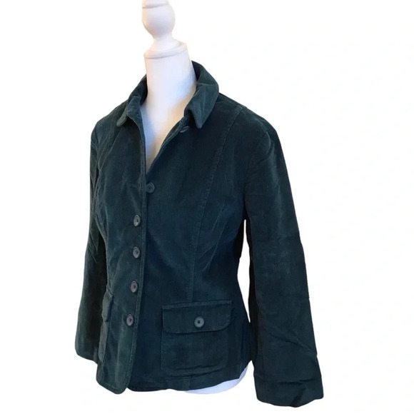 Talbots Blazer Green/Blue in Color Size 10 - Picture 1 of 10